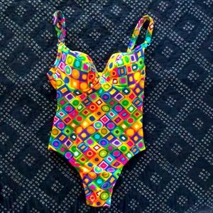 Vintage One Piece Swimsuit